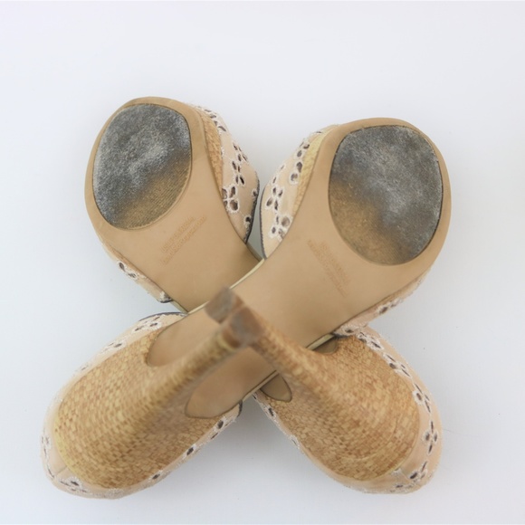 STEVE MADDEN d'Orsay Blush/Cream Peep Toe  - 8.5M - Picture 8 of 8